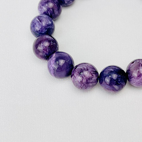 Браслет из Чароита, Артикул: 115879 - изображение товара №2