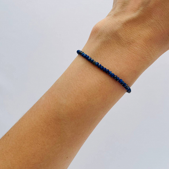 Браслет из Лазурита, Артикул: 100788 - изображение товара №2