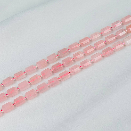 Бусины для украшений из Розового кварца, Артикул: 076617 - изображение товара №1