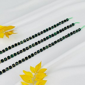 Бусины для украшений из Фуксита (46 бусин), Артикул: 116744 - изображение товара №3