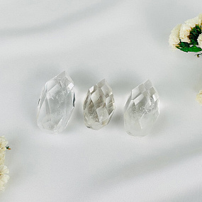 Кристалл из Горного Хрусталя сакральная геометрия Воздух, Артикул: 117494 - изображение товара №3