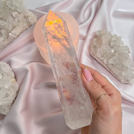 Кристалл из Горного Хрусталя на подставке, Артикул: 104575 - изображение товара №4