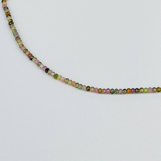 Колье из Турмалина микс, Артикул: 092952 - изображение товара №2