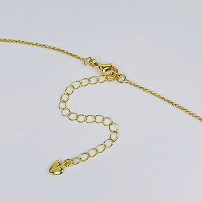 Кулон на цепочке из Лабрадора, Артикул: 074048 - изображение товара №3