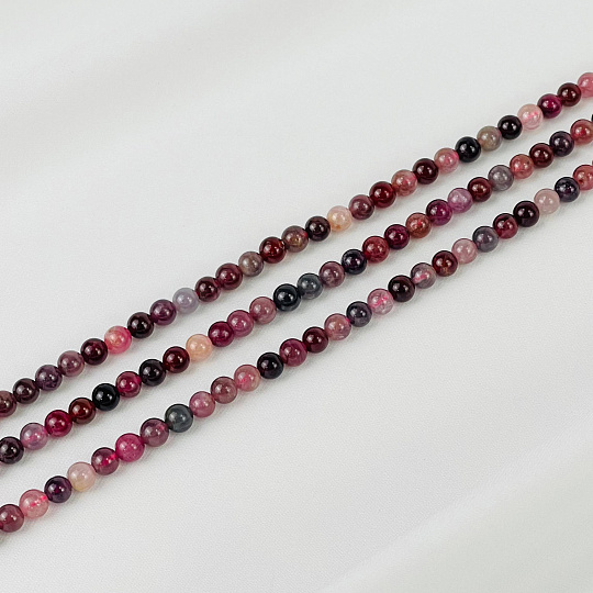 Бусины для украшений из Шпинели микс (65 бусин), Артикул: 116936 - изображение товара №1