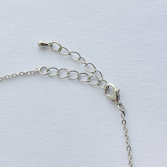 Кулон на цепочке из Чароита, Артикул: 101132 - изображение товара №3