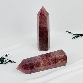 Кристалл из Клубничного кварца, Артикул: 117069 - изображение товара №2