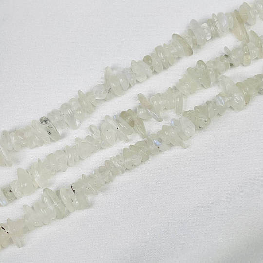 Бусины для украшений из Лунного камня крошка, Артикул: 059918 - изображение товара №2