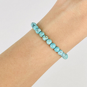 Браслет из Бирюзы, Артикул: 086975 - изображение товара №1