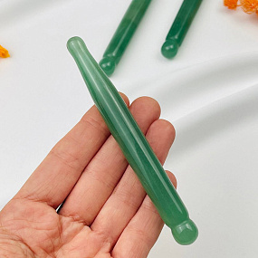 Палочка для акупунктурного массажа из зеленого Кварца