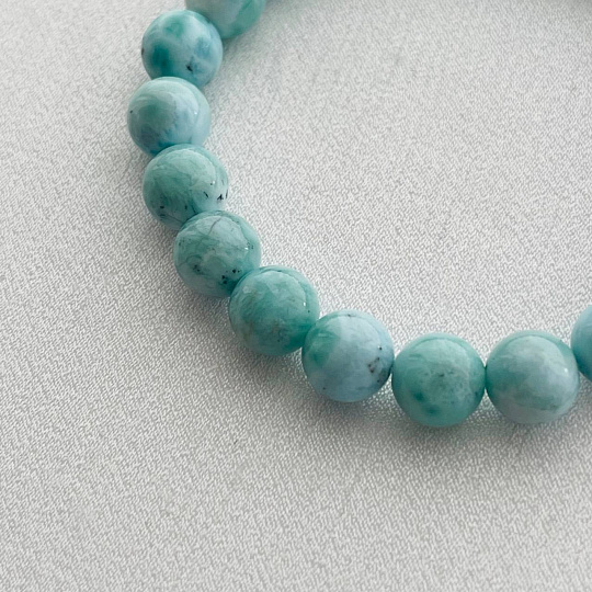 Браслет из Ларимара, Артикул: 099914 - изображение товара №4