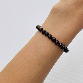 Браслет из Граната (Пироп), Артикул: 103757 - изображение товара №3