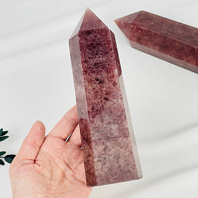 Кристалл из Клубничного кварца, Артикул: 117069 - изображение товара №1