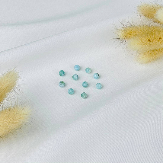 Бусины для украшений из Ларимара (10 шт), Артикул: 116492 - изображение товара №1