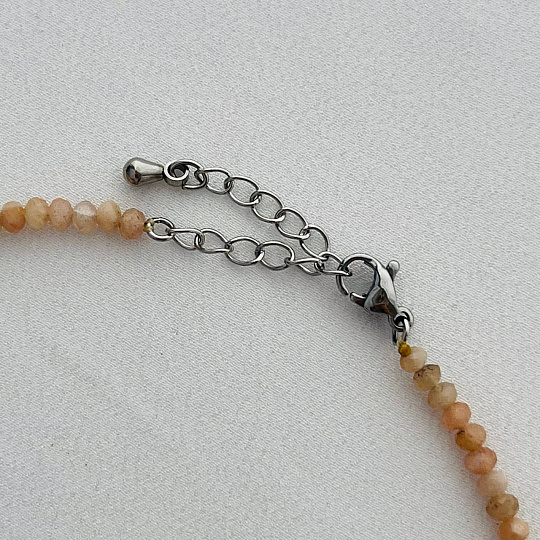 Бусы из Лунного камня, Артикул: 100815 - изображение товара №3