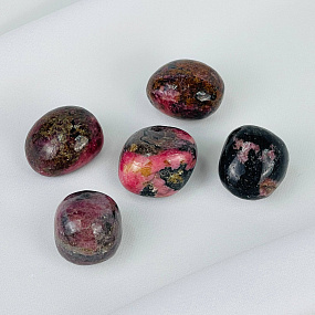 Галтовка из Родонита (25 шт), Артикул: 118095 - изображение товара №2