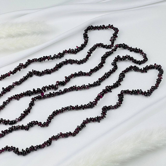 Бусины для украшений из Граната крошка, Артикул: 092892 - изображение товара №3