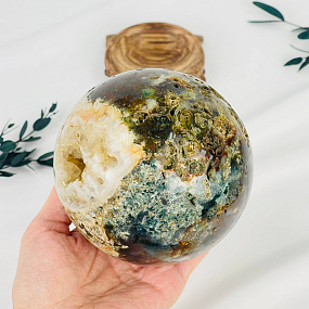 Шар из океанической Яшмы, Артикул: 116968 - изображение товара №2