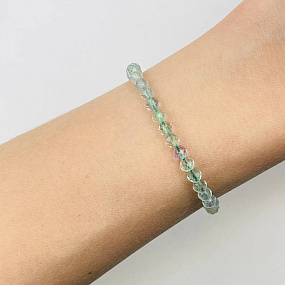 Браслет из Флюорита огранка, Артикул: 089006 - изображение товара №2