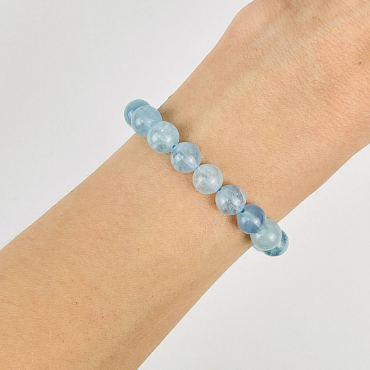 Браслет из Аквамарина, Артикул: 085068 - изображение товара №1
