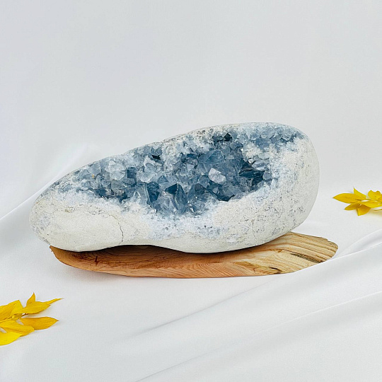 Друза Целестина на подставке, Артикул: 118194 - изображение товара №1