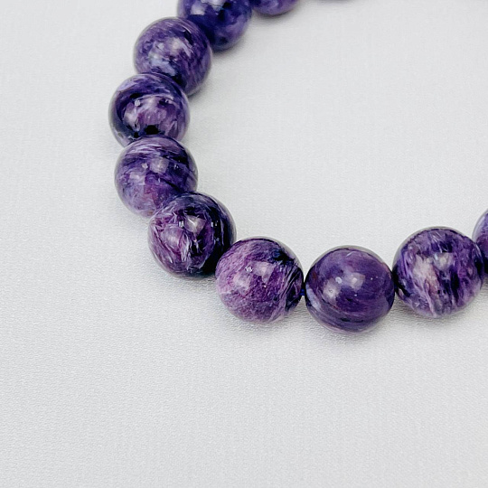 Браслет из Чароита, Артикул: 115899 - изображение товара №2