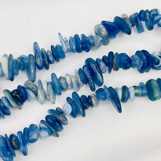 Бусины для украшений из Кианита крошка, Артикул: 116261 - изображение товара №1