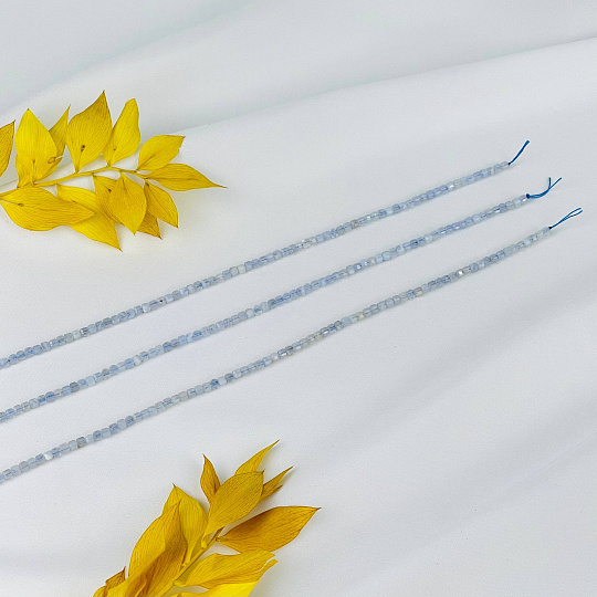 Бусины для украшений из Голубого агата, Артикул: 092862 - изображение товара №3