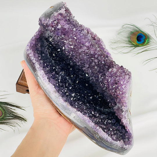 Друза Аметиста на подставке, Артикул: 112857 - изображение товара №3