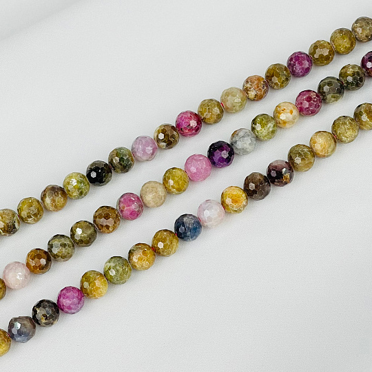 Бусины для украшений из Сапфира микс огранка, Артикул: 091818 - изображение товара №1