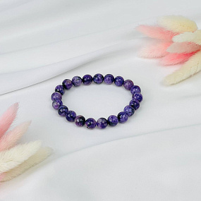 Браслет из Чароита, Артикул: 115960 - изображение товара №3