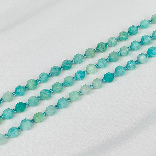 Бусины для украшений из Амазонита, Артикул: 074511 - изображение товара №1