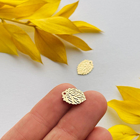 Подвеска "Листик" (2 шт), Артикул: 102307 - изображение товара №2