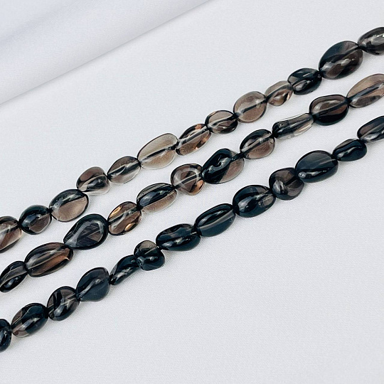 Бусины для украшений из Раухтопаза (галтовка), Артикул: 063657 - изображение товара №1