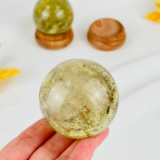 Шар из Цитрина, Артикул: 087573 - изображение товара №2