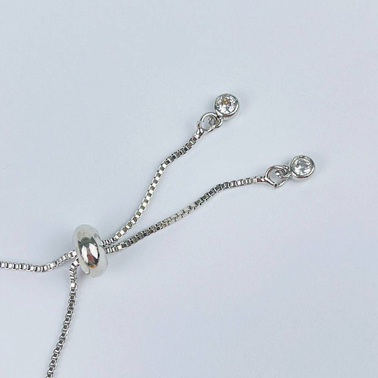 Браслет регулируемый с Кунцитом, Артикул: 117919 - изображение товара №3