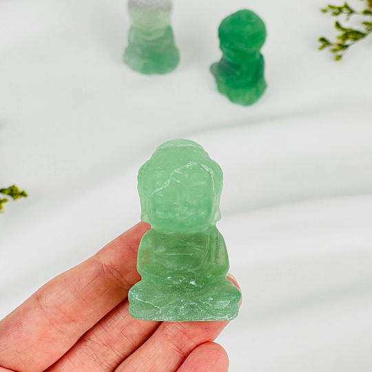 Фигурка Будда из Флюорита, Артикул: 117427 - изображение товара №3