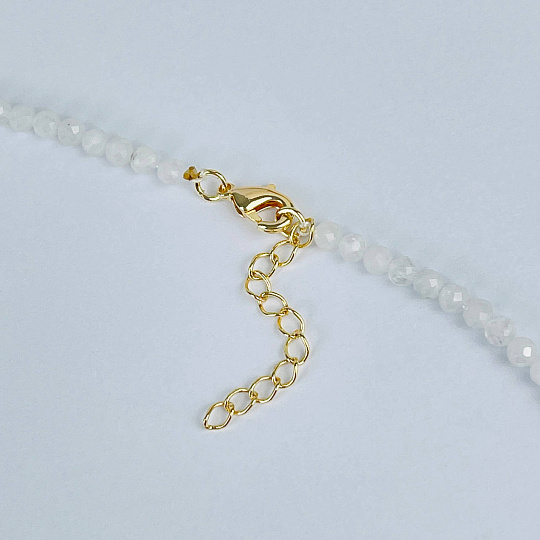 Бусы из Лунного камня, Артикул: 101978 - изображение товара №2