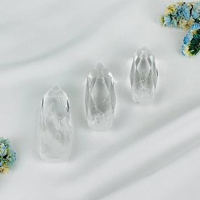 Кристалл из Горного Хрусталя сакральная геометрия Воздух, Артикул: 117497 - изображение товара №3