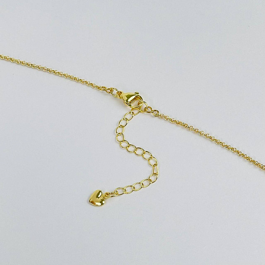 Кулон на цепочке из Мохового агата, Артикул: 116730 - изображение товара №3