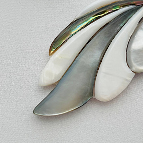 Кулон из Преламутра и Халиотиса, Артикул: 100384 - изображение товара №3