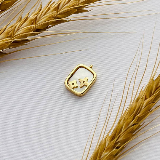 Подвеска перламутровая (1 шт), Артикул: 102316 - изображение товара №1