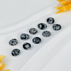 Галтовка из снежного Обсидиана, Артикул: 114236 - изображение товара №2