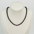 Колье из черного Агата и Граната