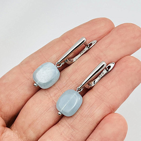 Серьги из Аквамарина