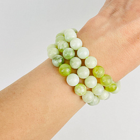 Бусины для украшений из Офикальцита (44 бусины), Артикул: 117784 - изображение товара №2