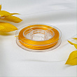 Резинка для браслетов желтая (10 метров)