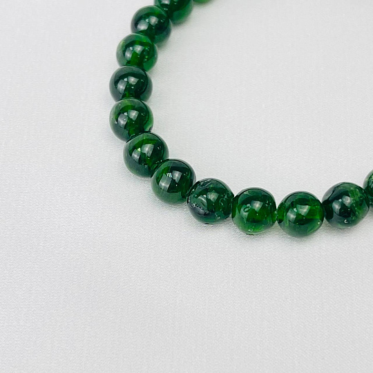 Браслет из Хромдиопсида, Артикул: 073100 - изображение товара №2