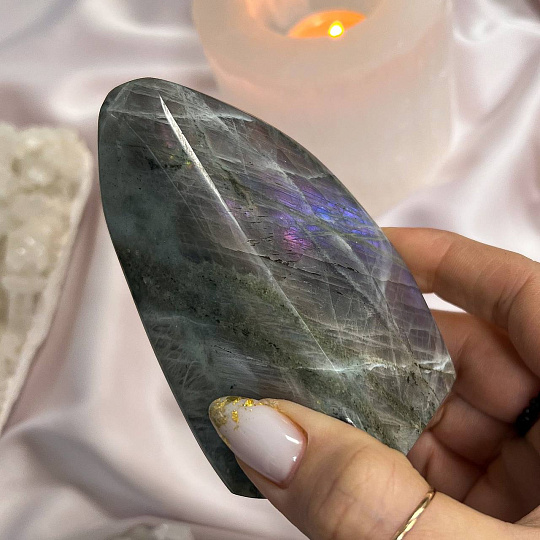 Срез (экран) из камня Лабрадор полированный, Артикул: 101266 - изображение товара №1