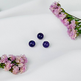 Бусины для украшений из Аметиста (3 шт), Артикул: 117263 - изображение товара №1